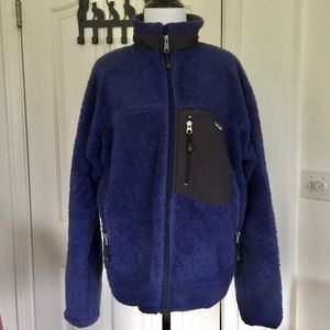 Retro Patagonia lined fleece jacket SUPER warm in Men’s S / Women’s L cozy ski🎿